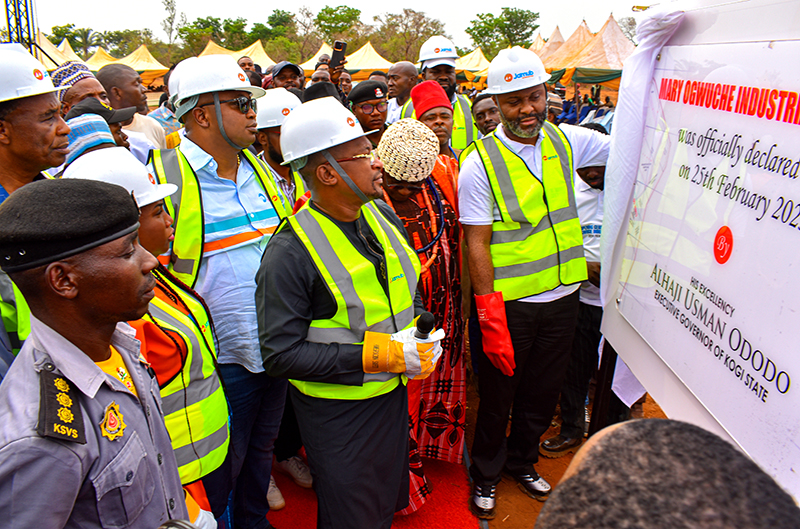 The Mary Ogwuche Industrial City Park Factory at Inele in Olamaboro LGA of Kogi State